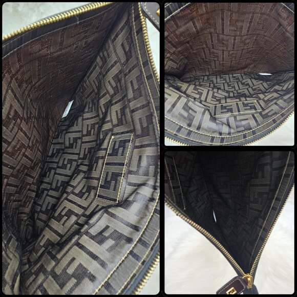 FENDI Zucca Pattern FF Clutch - Picture 16 of 17